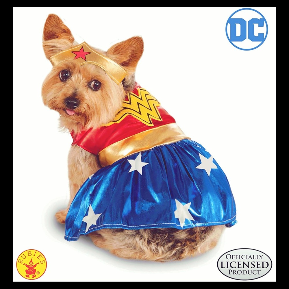 SMALL DC Comics Wonder Woman Pet Costume